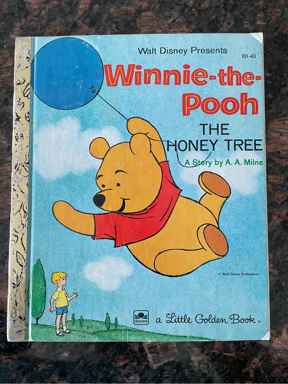 4/$20📚Vintage 1965 Winnie-the-Pooh The Honey Tree- Little Golden Book